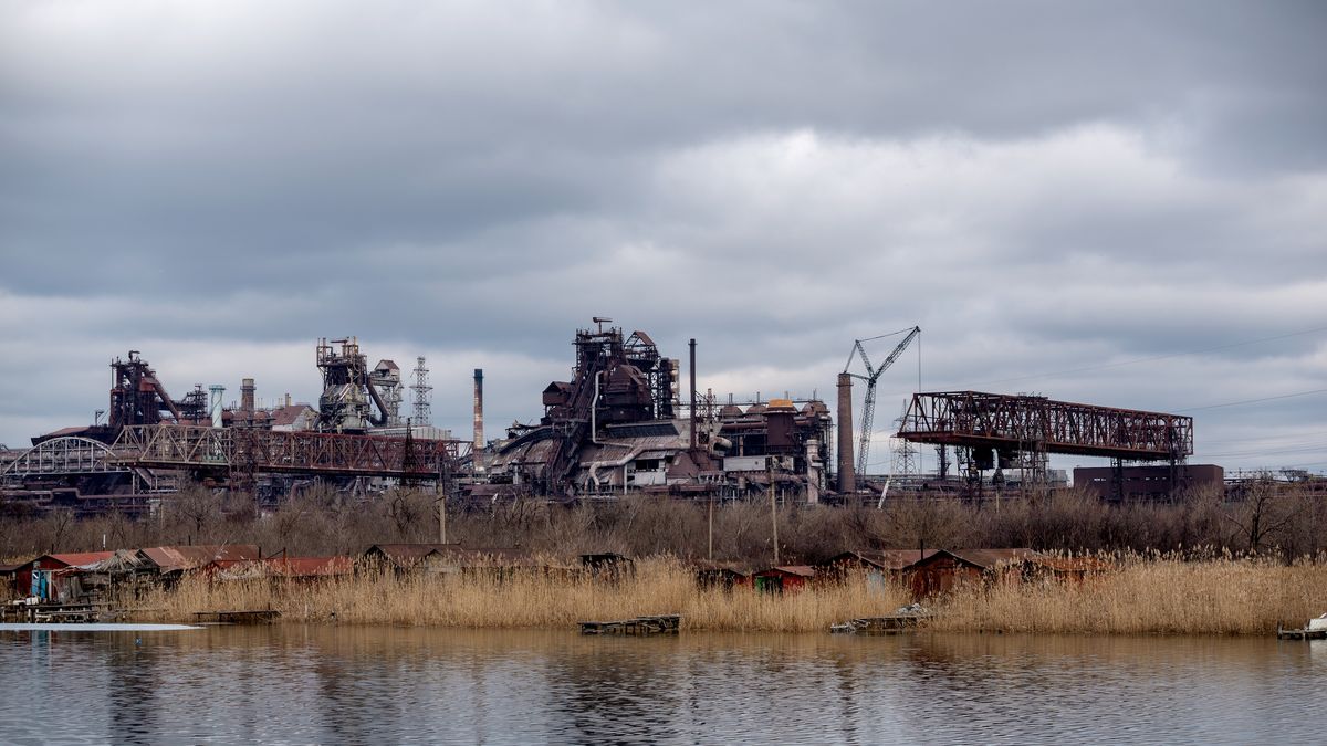 Azovstal w Mariupolu