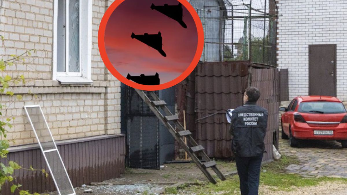 O skutkach ataku poinformował na kanale Telegram