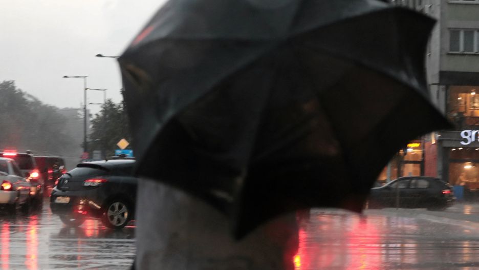 Warszawa. Poniedziałek będzie deszczowy