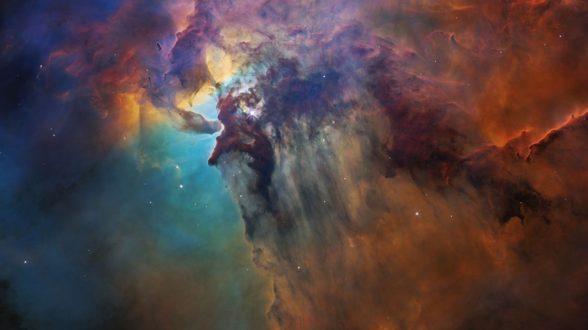 Teleskop Hubble'a ma 28 lat! Zobacz piękne zdjęcia Mgławicy Laguna 1