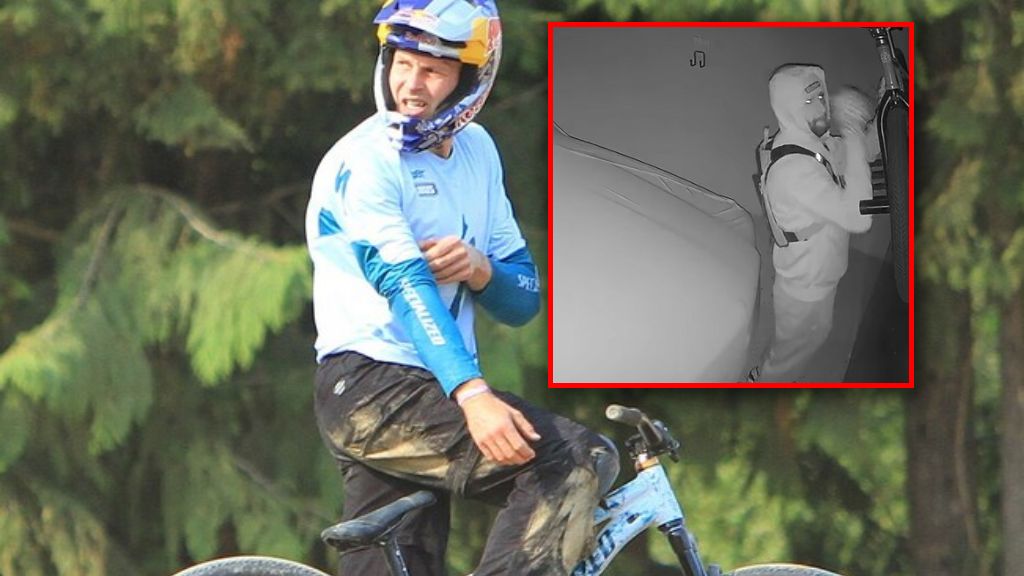 Dawid Godziek został okradziony. Złodziej ukradł mu rower