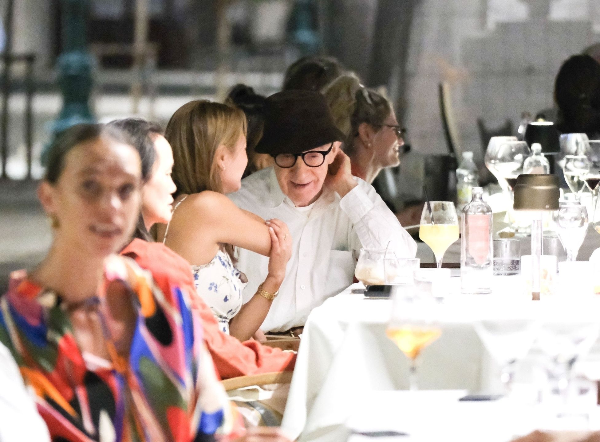 Woody Allen spędza czas z żoną i córką w Wenecji