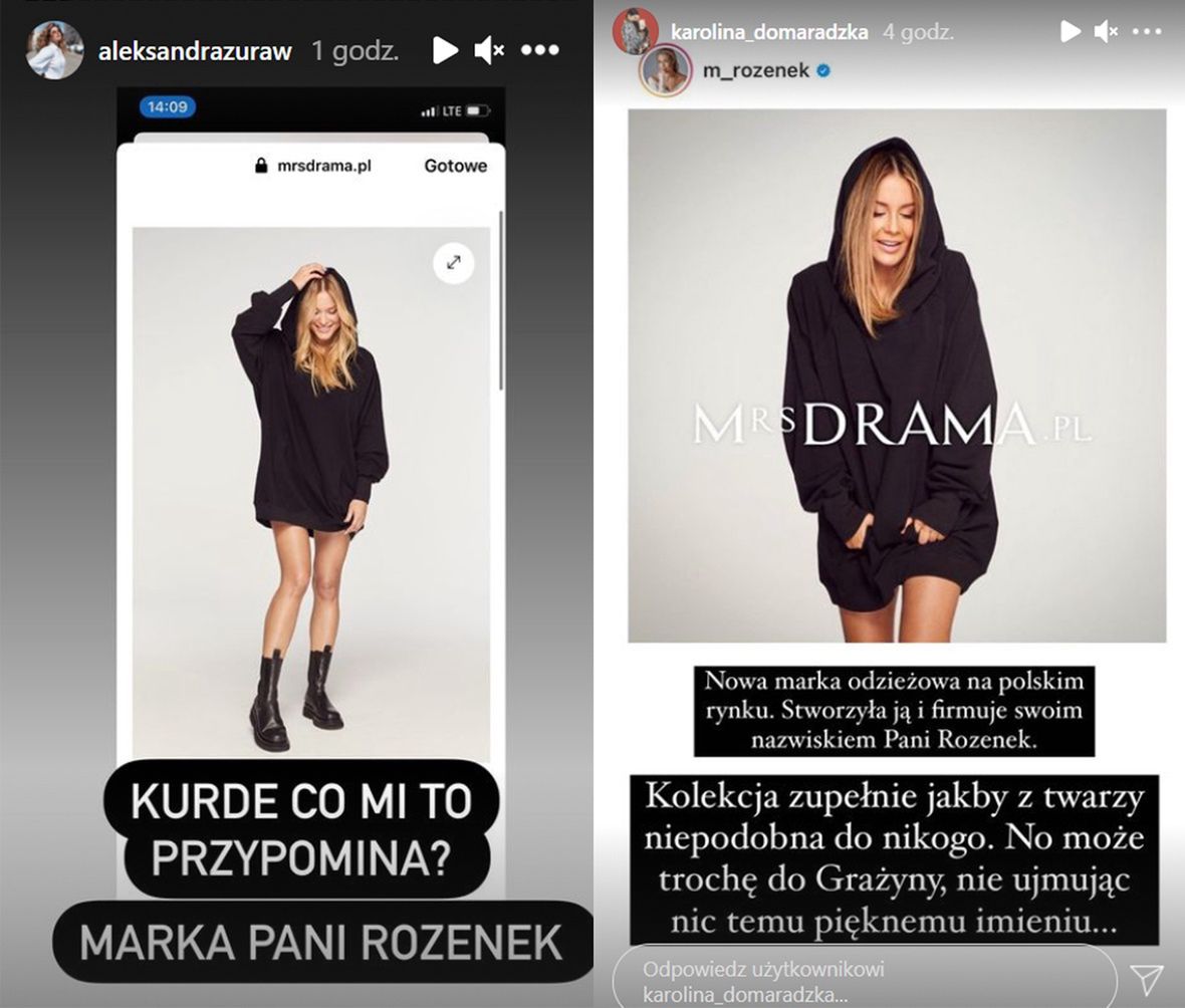 Afera z marką odzieżową Małgorzaty Rozenek