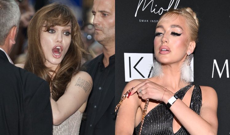 Caroline Derpienski zjadła śniadanie (?) z ojcem Angeliny Jolie