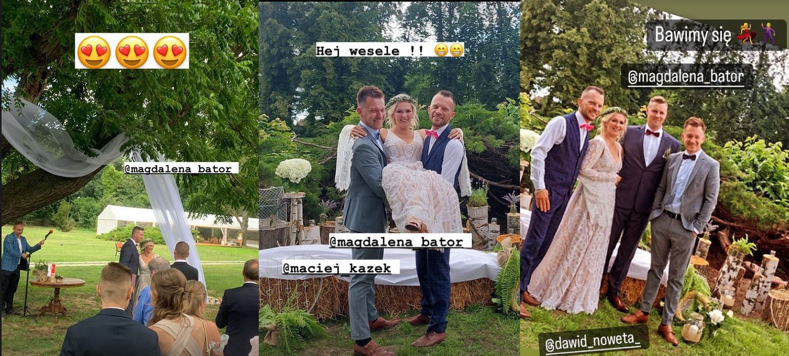 Gośćmi Magdy i jej męża byli inni rolnicy: Dawid i Maciej z tej samej edycji programu 