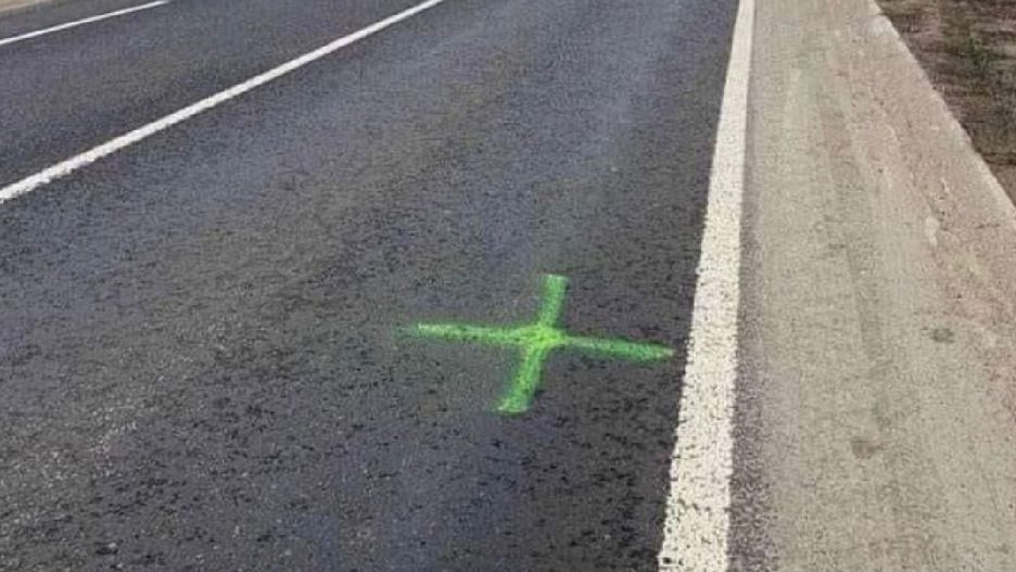 Oznakowania pozostawione przez Rosjan można zgłaszać do specjalnego bota.