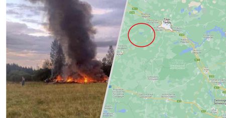Miejsce, gdzie spadł samolot, jest szczególne. Tu miał zginąć Prigożyn