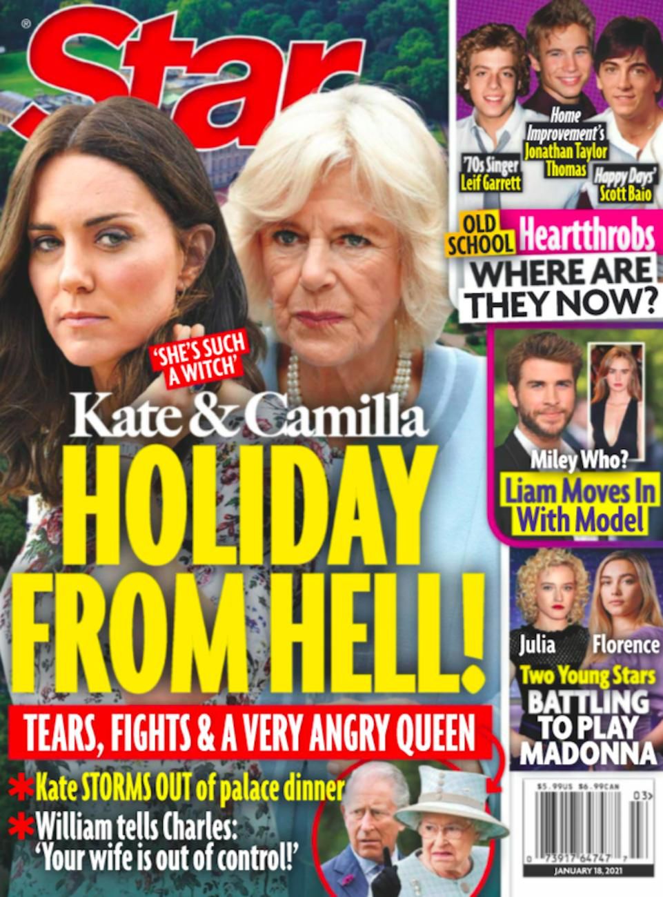 Kate i Camilla urządziły królowej święta z piekła rodem