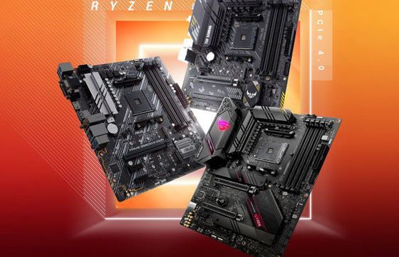 Asus: nowe płyty główne serii B550