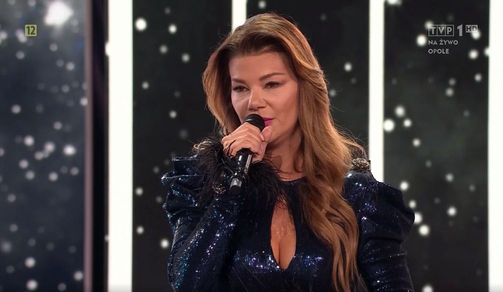 Edyta Górniak interpretuje utwór Krzysztofa Krawczyka i przemawia do jego żony, Ewy