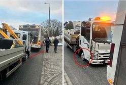 Jechał bez opony i uderzył w autobus. Miał blisko 3,5 promila