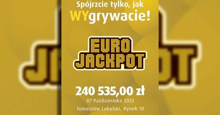 Zagrał za kilka złotych, wygrał fortunę! Ponad 240 tys. zł trafiło do mieszkańca Lubelszczyzny