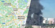 Ogromny pożar pod Moskwą. 20 kilometrów od Kremla