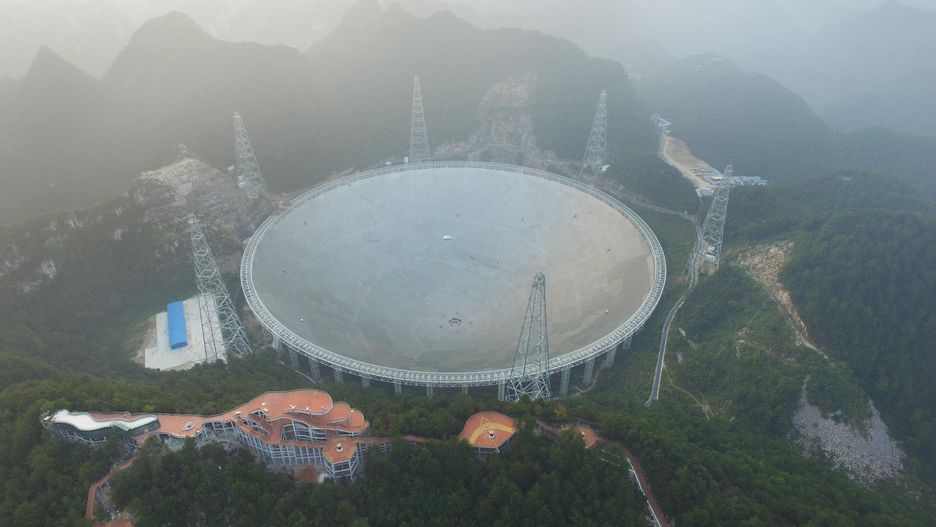 Teleskop Sky Eye w Chinach 