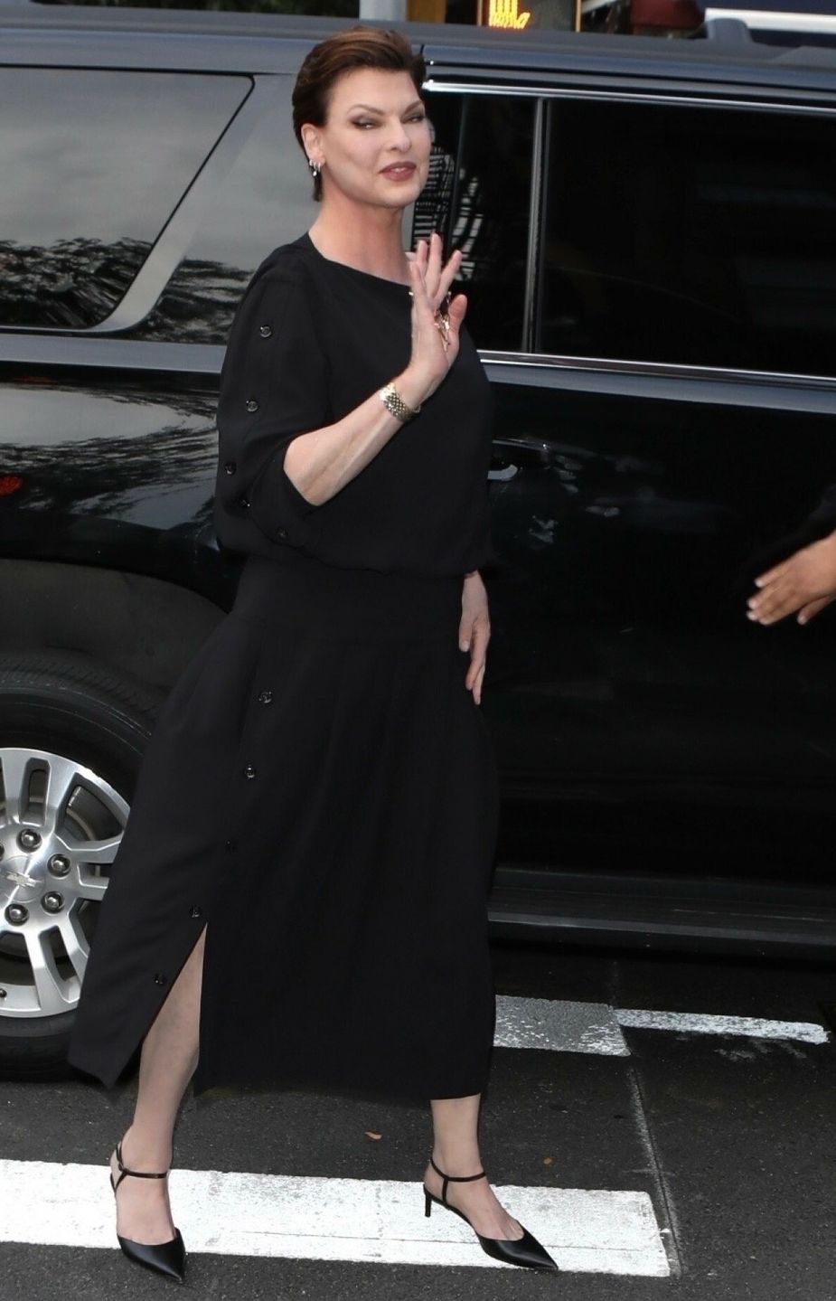 Linda Evangelista promuje swoją książkę