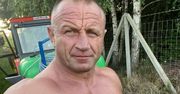 Pudzianowski pokazał, w jakiej jest formie po majówce. "Grill na brzuchu"