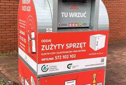 Tychy. Do kontenera wrzucisz elektrośmieci. Odpady przerobią na ule