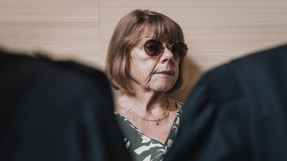 Gisele Pelicot przed sądem.
