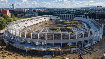 Rzeszów: Centrum Lekkiej Atletyki rośnie w oczach. Zobacz nowe zdjęcia