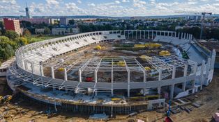 Rzeszów: Centrum Lekkiej Atletyki rośnie w oczach. Zobacz nowe zdjęcia