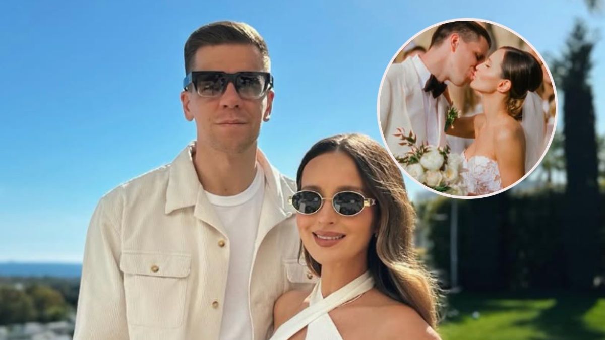 Wojciech Szczęsny i Marina