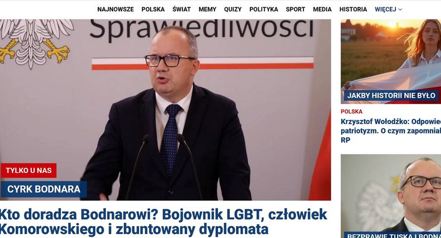 Portal mediów Tomasza Sakiewicza w nowej odsłonie