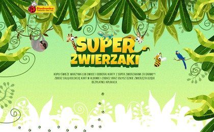 Nowa promocja Biedronki. Był "Gang Świeżaków", są "Super Zwierzaki"