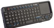 Miniaturowa, bezprzewodowa klawiatura QWERTY z touchpadem