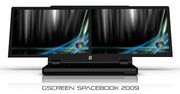 gScreen - notebook z dwoma ekranami LCD