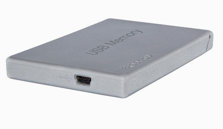 Zewnętrzny dysk twardy 1,8" USB wielkości karty kredytowej