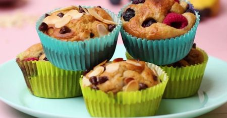 Muffiny dla malucha z blendera