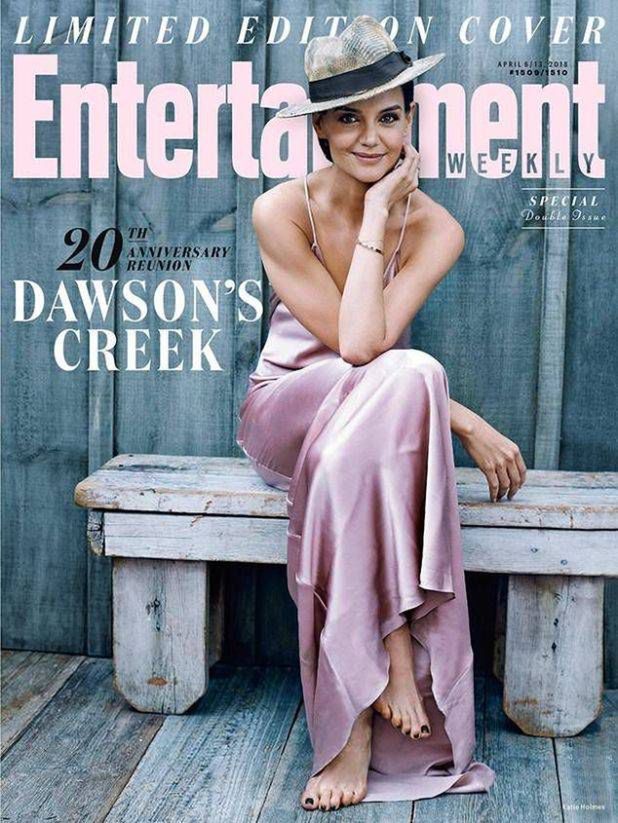 Kate Holmes na okładce "Entertainment Weekly"