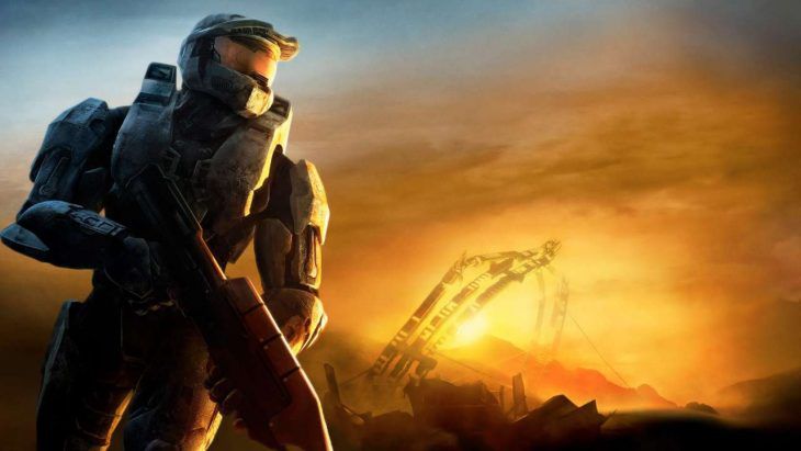 Master Chief patrzy na zachodzące słońce, z tęsknotą myśląc o Steamie