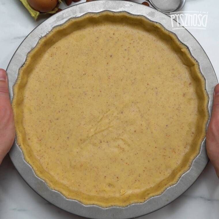 krucha tarta z jabłkami