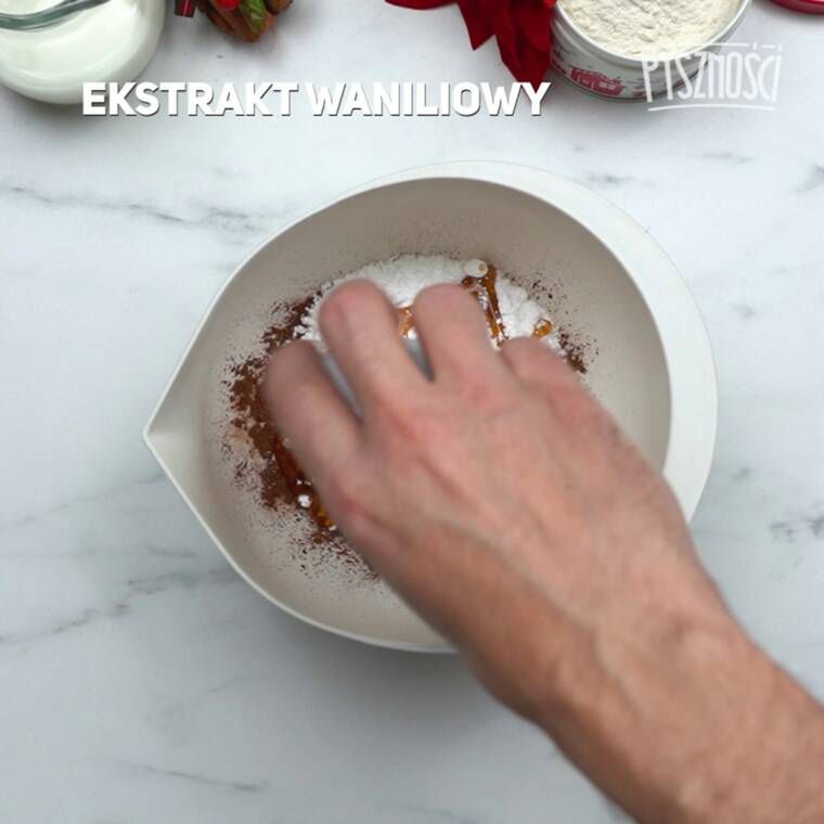 świąteczna drożdżowa gwiazdka