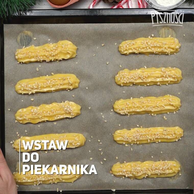 świąteczne eklery