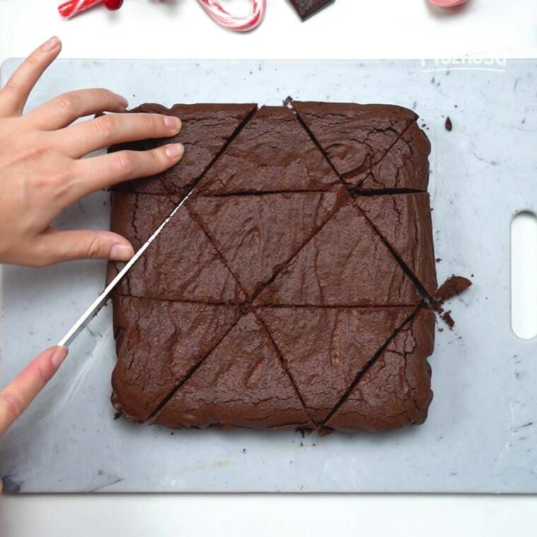 choinkowe brownie