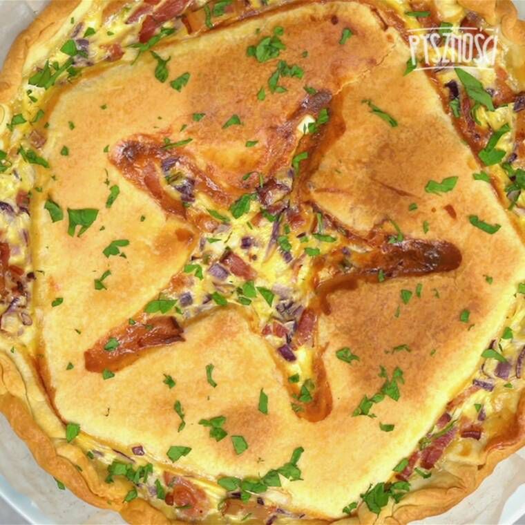 gwiazdkowa tarta serowa