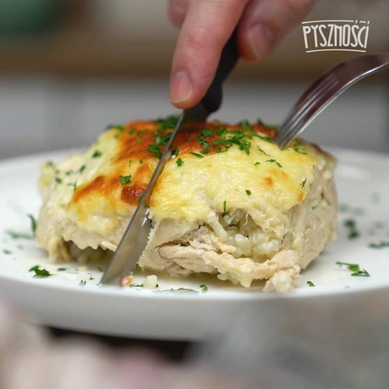 miseczki z kurczaka z risotto