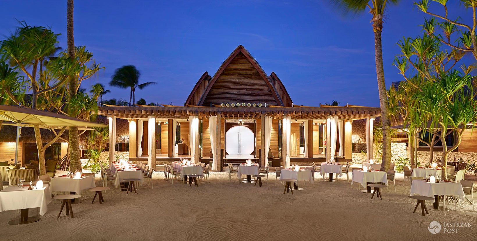 The Brando, Polinezja Francuska - w tej restauracji jada Pippa Middleton z małżonkiem