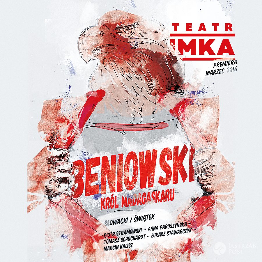 Spektakl Beniowski, król Madagaskaru w Teatrze IMKA