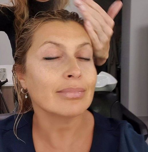 Katarzyna Skrzynecka bez makijażu