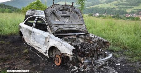 “Związali go, bili i grozili maczetą”. Na koniec spalili samochód. Zostali aresztowani