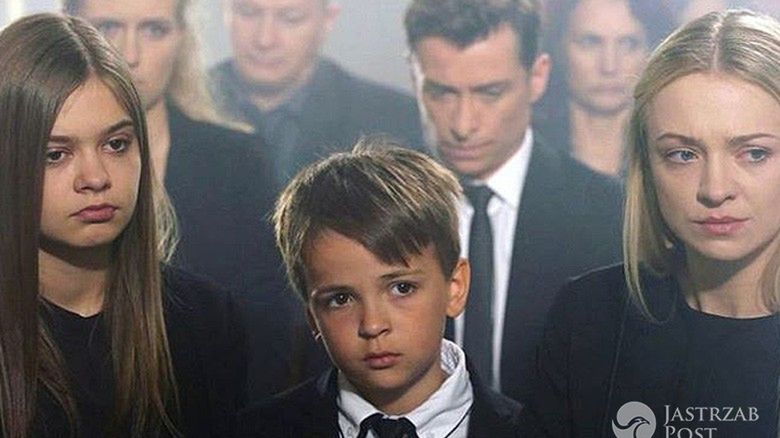 Pogrzeb Tomka Chodakowskiego w M jak Miłość