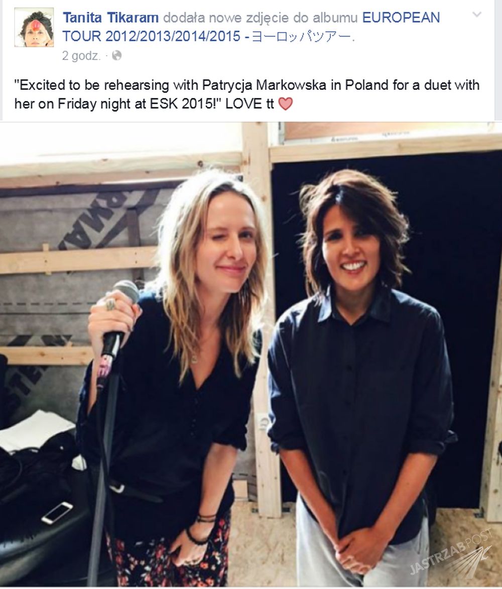Tanita Tikaram i Patrycja Markowska
Fot. JastrząbPost