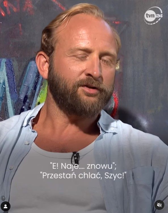 Borys Szyc szczerze o nałogu