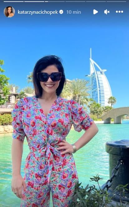 Kasia Cichopek w Dubaju