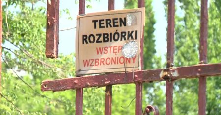 Ustalenia policji w sprawie wypadku w Grudziądzu, gdzie nastolatek spadł z 30-metrowego komina