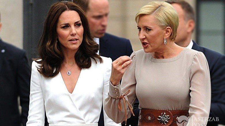 Księżna Kate i Agata Duda