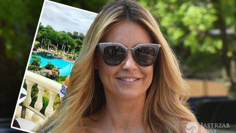 Małgorzata Rozenek w dziewczęcej stylizacji